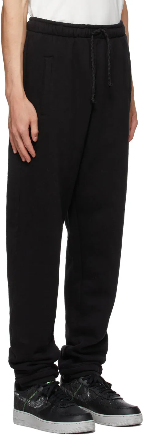 424 Black Logo Lounge Pants