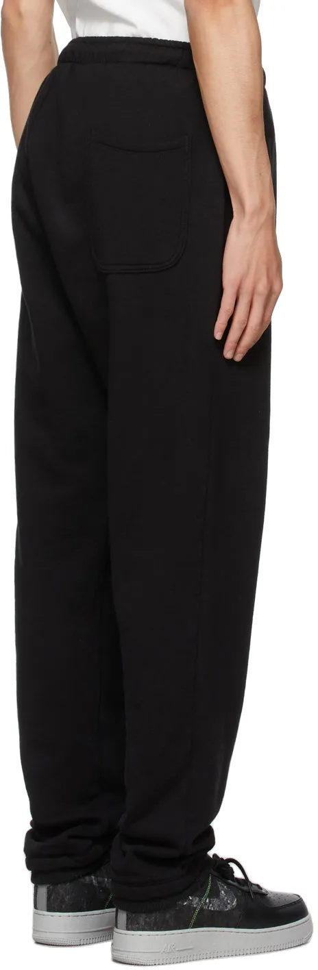 424 Black Logo Lounge Pants