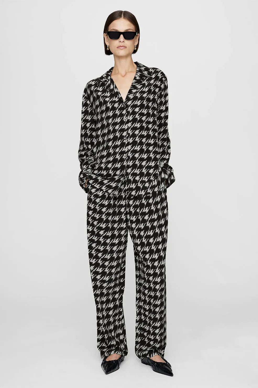 AB Aiden Pant - Hounds Print