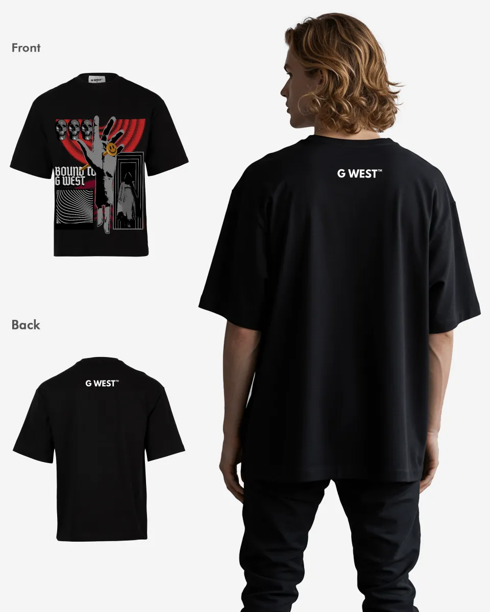 BOUND TO G WEST OVERSIZED TEE GWROJMT46