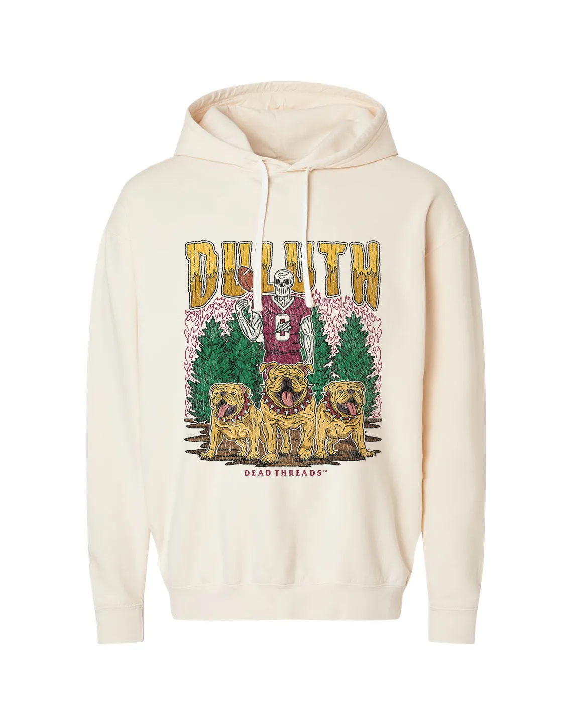 DULUTH FOOTBALL #0- LIGHTWEIGHT HOODIE