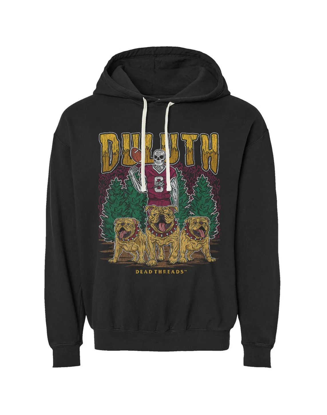 DULUTH FOOTBALL #0- LIGHTWEIGHT HOODIE