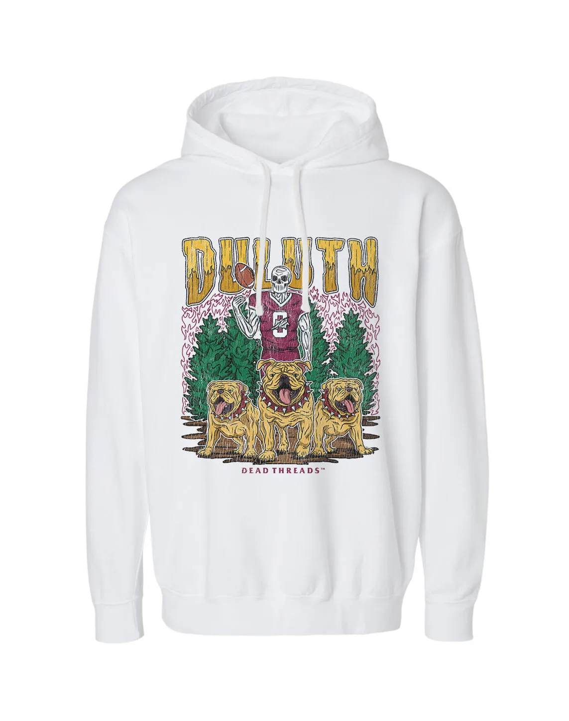 DULUTH FOOTBALL #0- LIGHTWEIGHT HOODIE