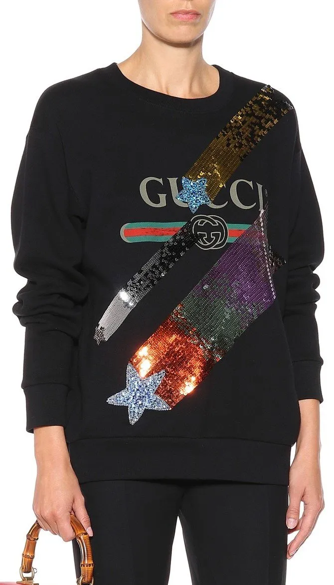 Embellished Logo Sweatshirt