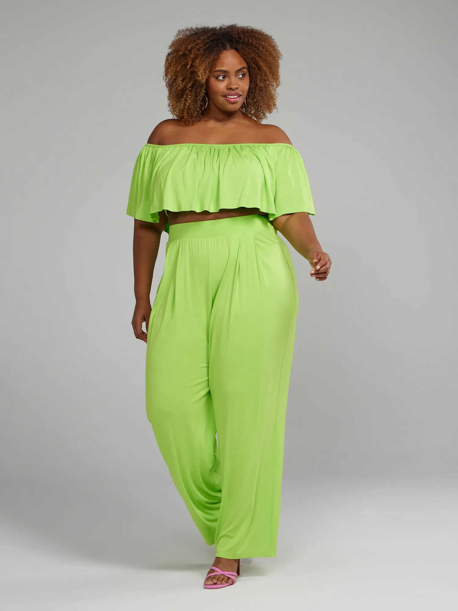 Fashion To Figure - Jonna Relaxed Fit Knit Pants