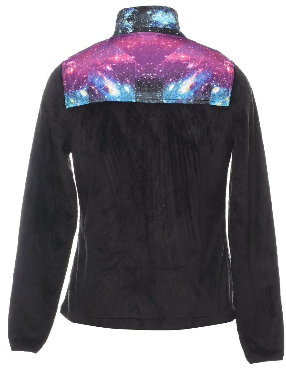 Fila Black & Multi-Colour Galaxy Fleece - XS