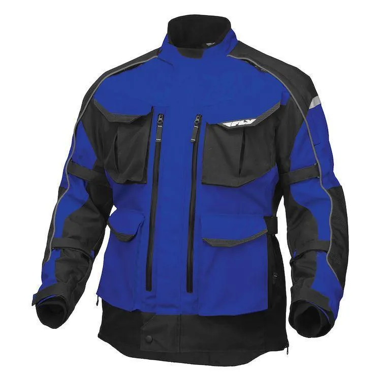 Fly Racing Terra Trek 4 Men's Blue/Black Textile Jacket