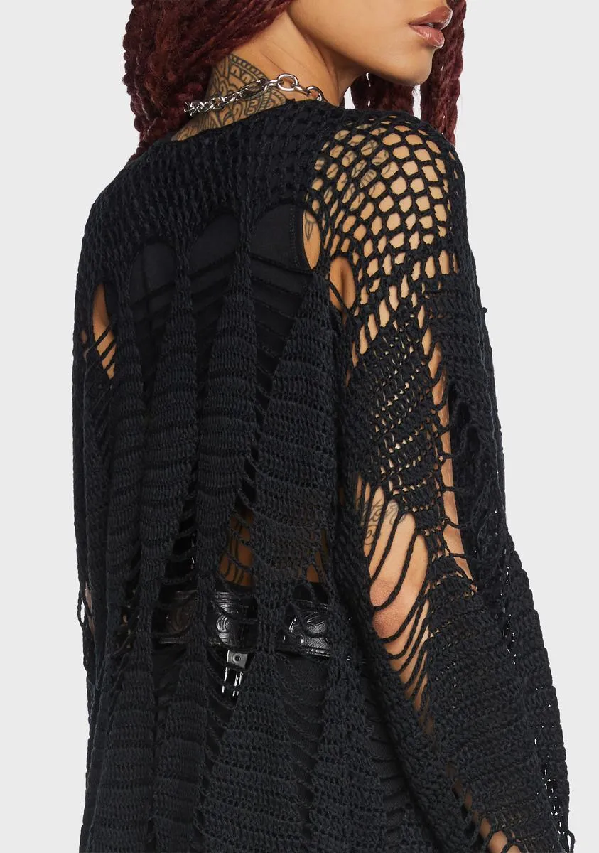 Free Spirit Club Crochet Duster