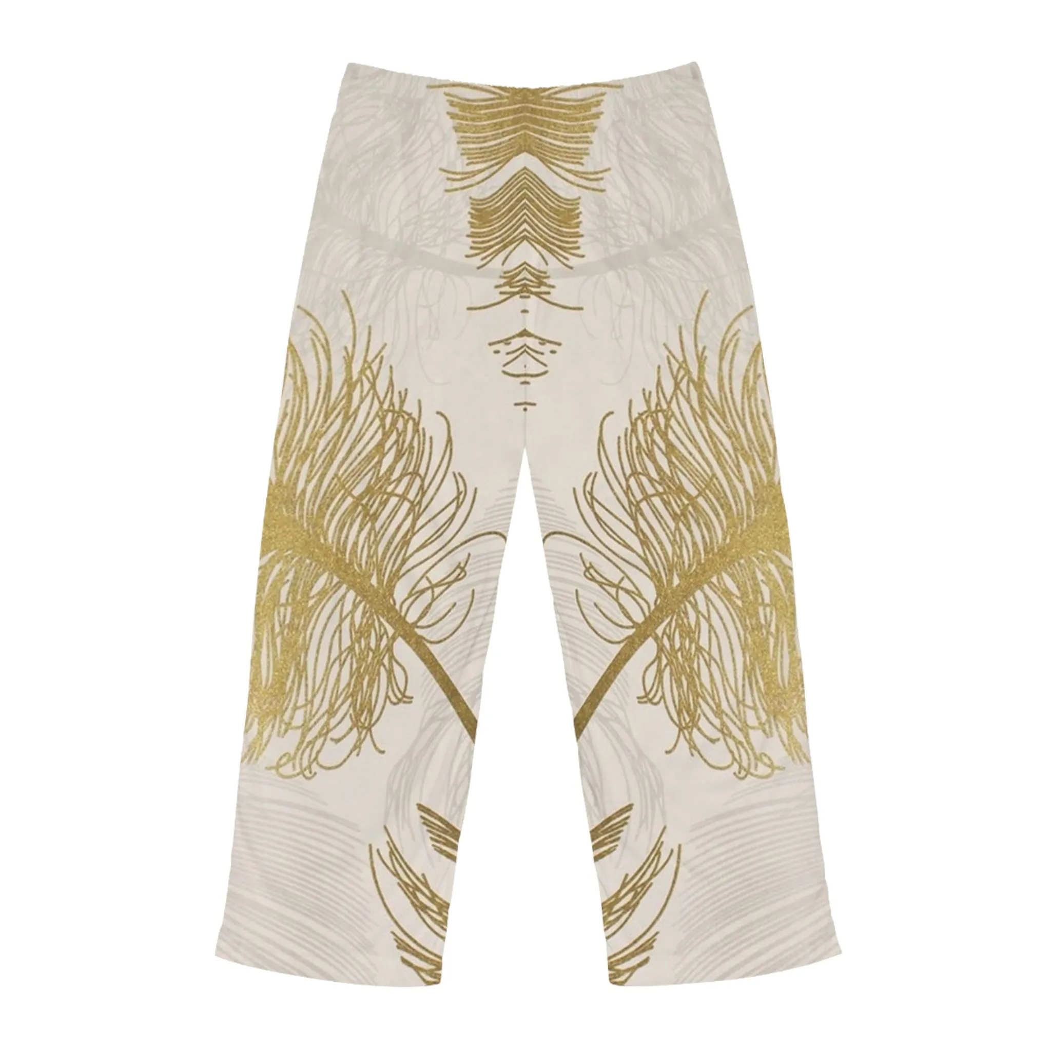 Golden Feathers - Inovax Men's Pajama Pants