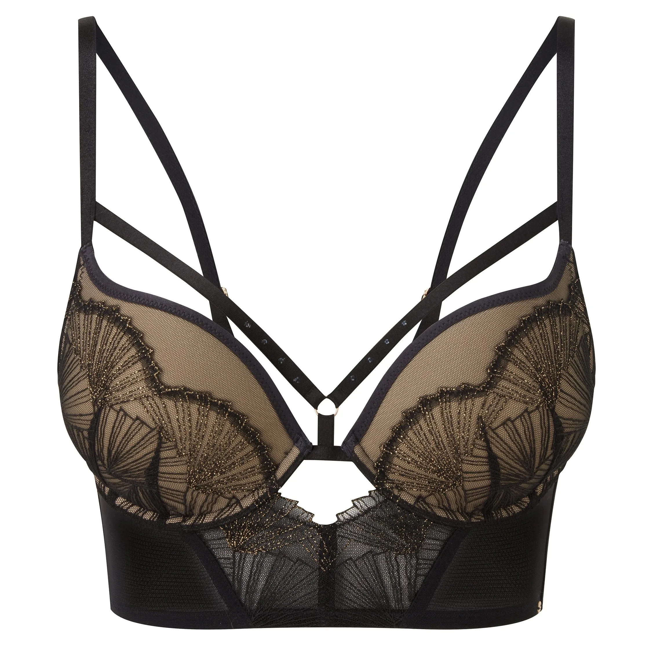 Gossard VIP Captivate Longline Padded Plunge Bra