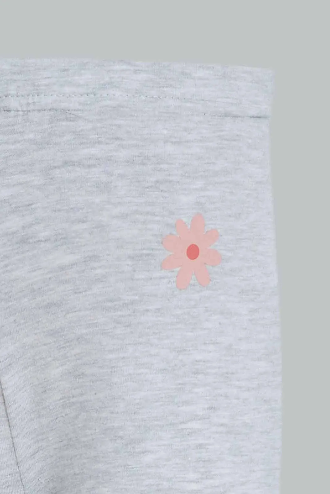 Infant Girls Grey Embellished Legging