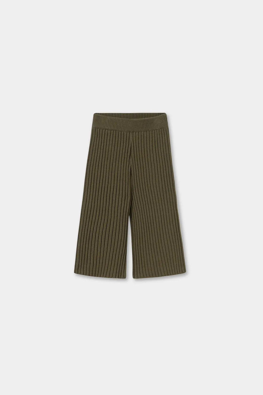 KIDS EMERY KNIT PANT | DARK OLIVE