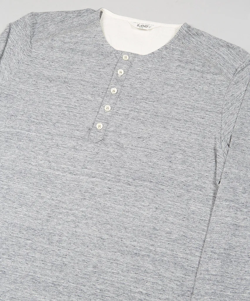Lee 101 Henley Grey Mele