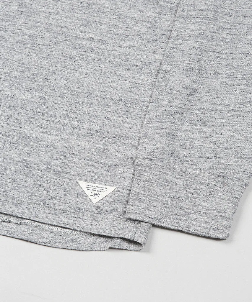 Lee 101 Henley Grey Mele