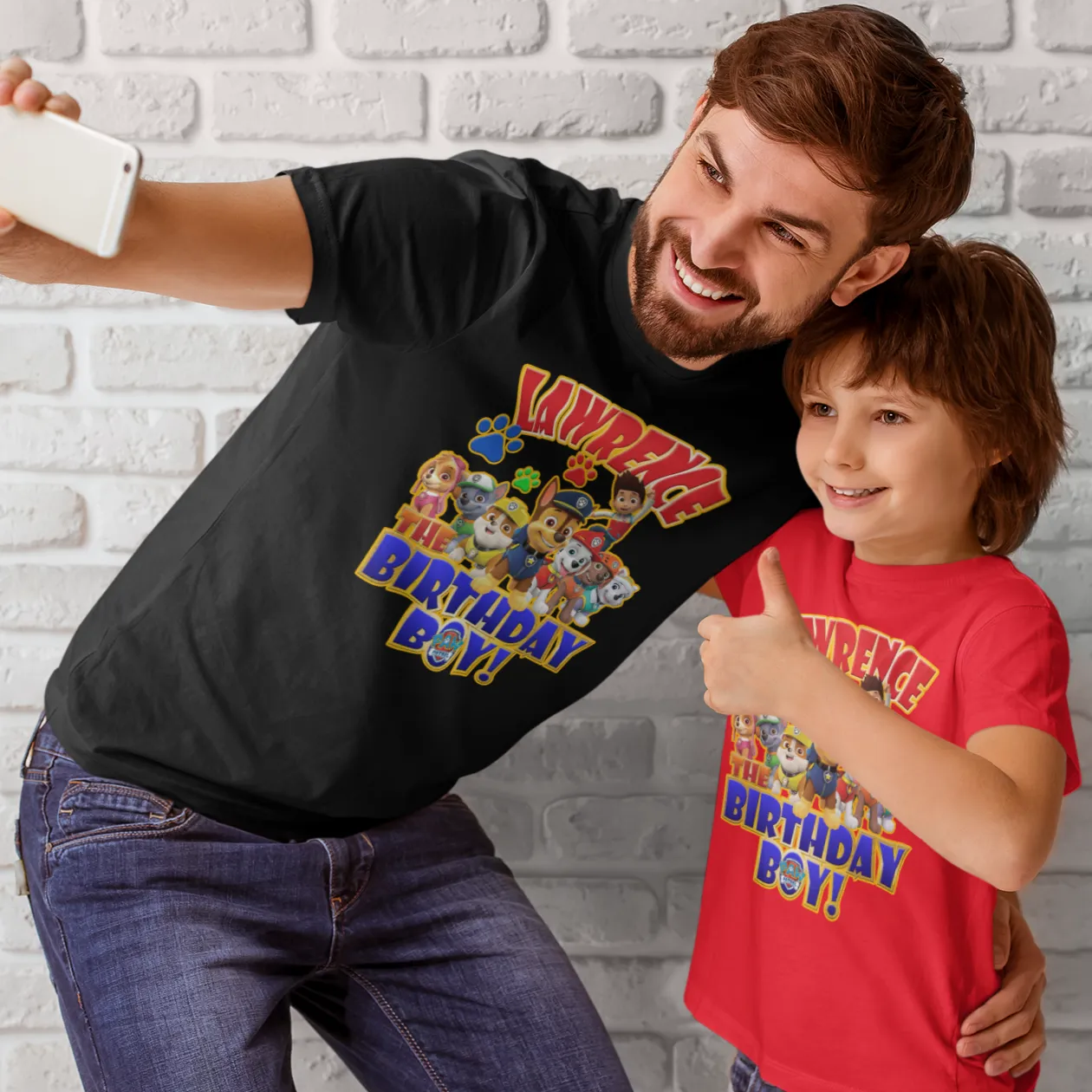 Paw Patrol Birthday Boy Birthday Patrol Family Matching Shirts