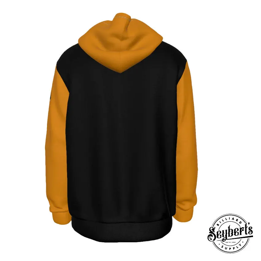Seybert's Black and Gold Shadow Hoodie