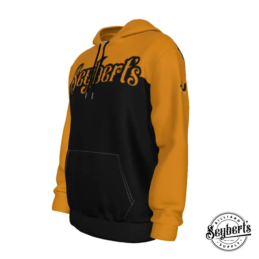 Seybert's Black and Gold Shadow Hoodie
