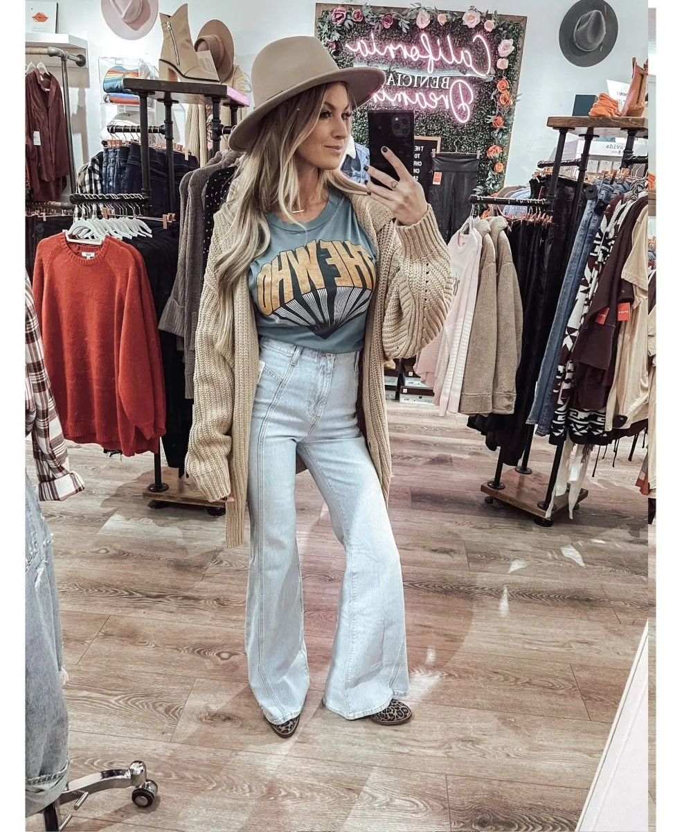 Swim Too Deep Cardi Almond