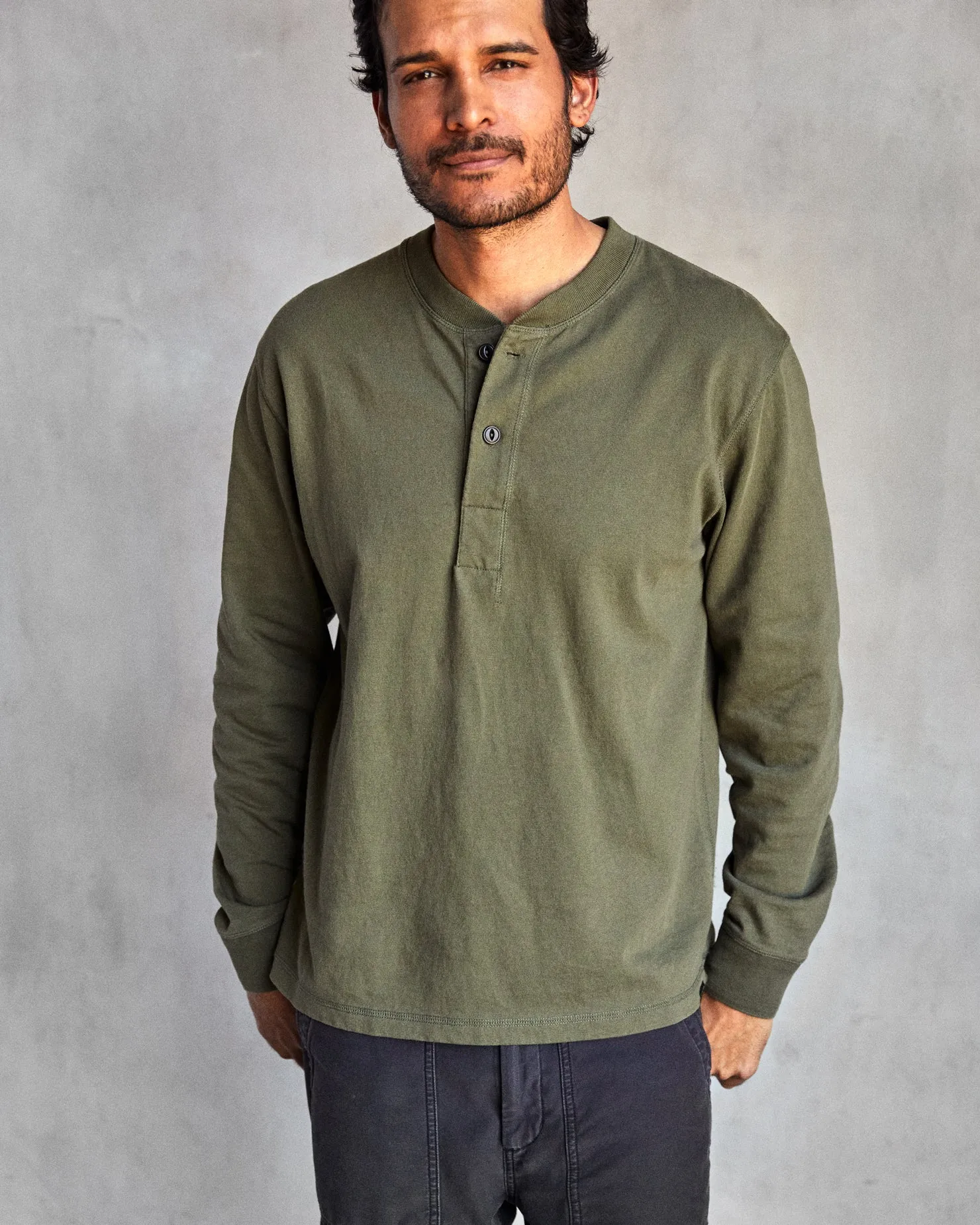 The Big Heavy Tee Henley