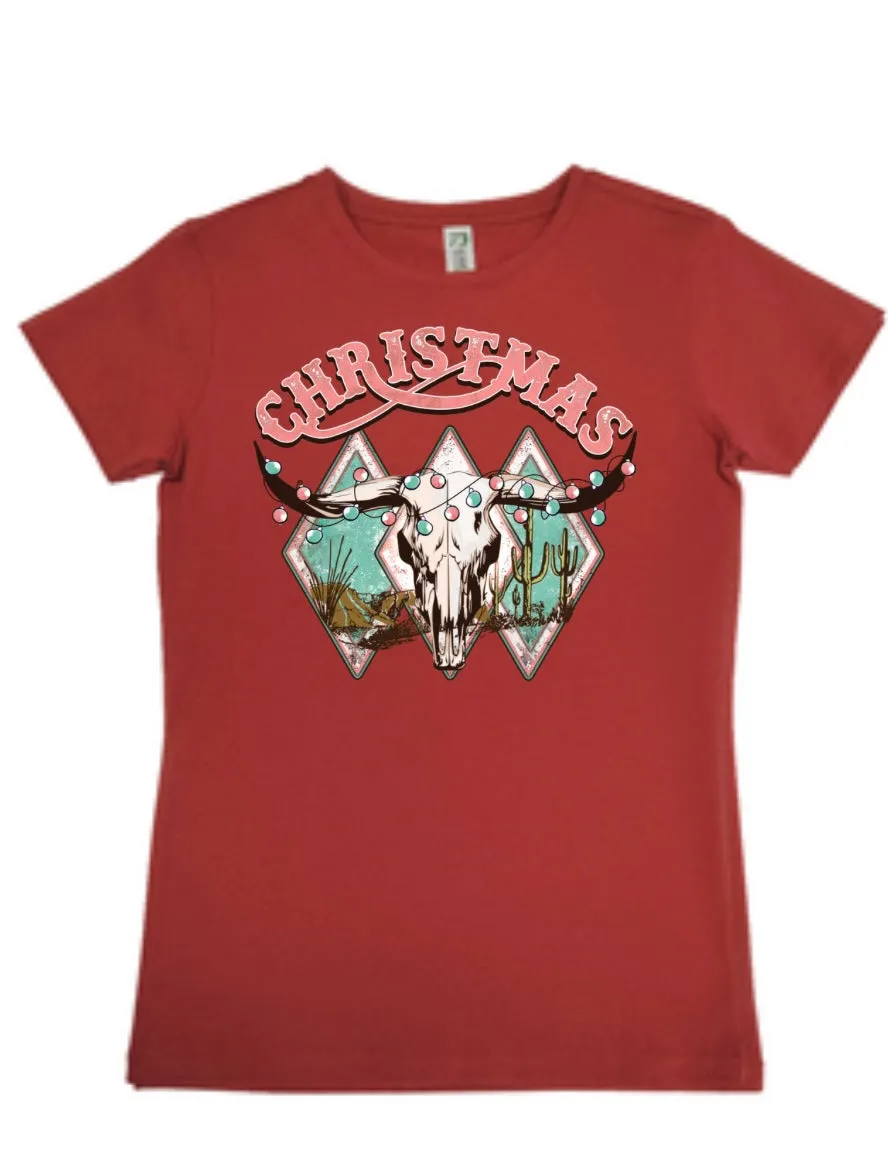 Western Christmas Tee