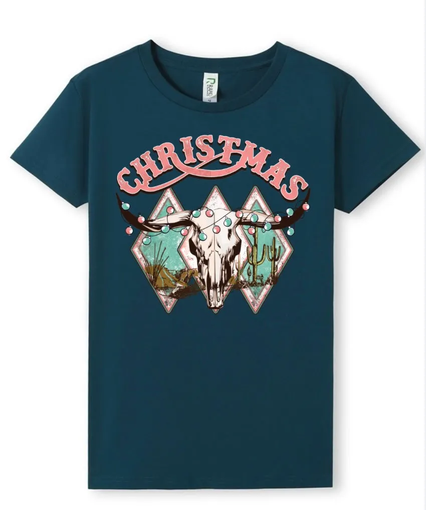 Western Christmas Tee