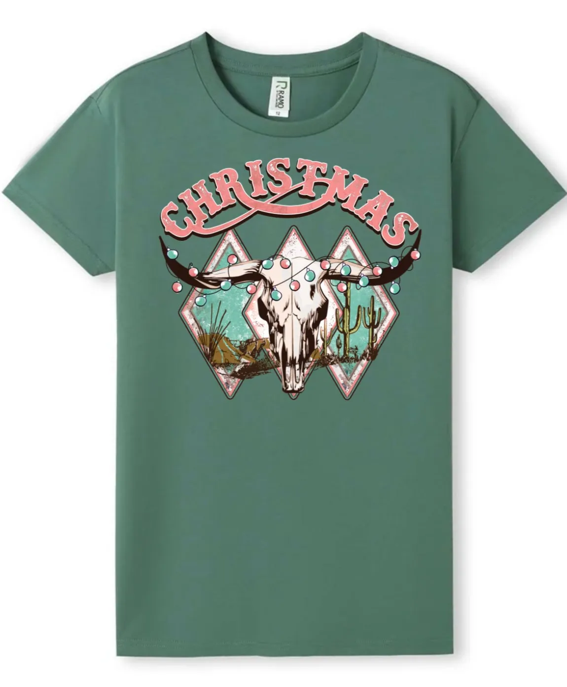 Western Christmas Tee